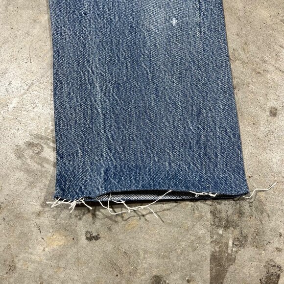 $499 NWT RE/DONE x LEVI'S HIGH RISE STOVE PIPE JEANS SZ 25 - Picture 4 of 7